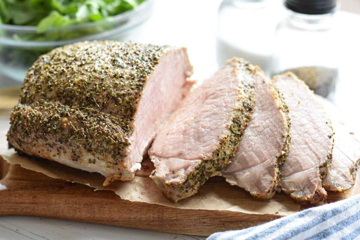 Seasoning pork deals loin roast