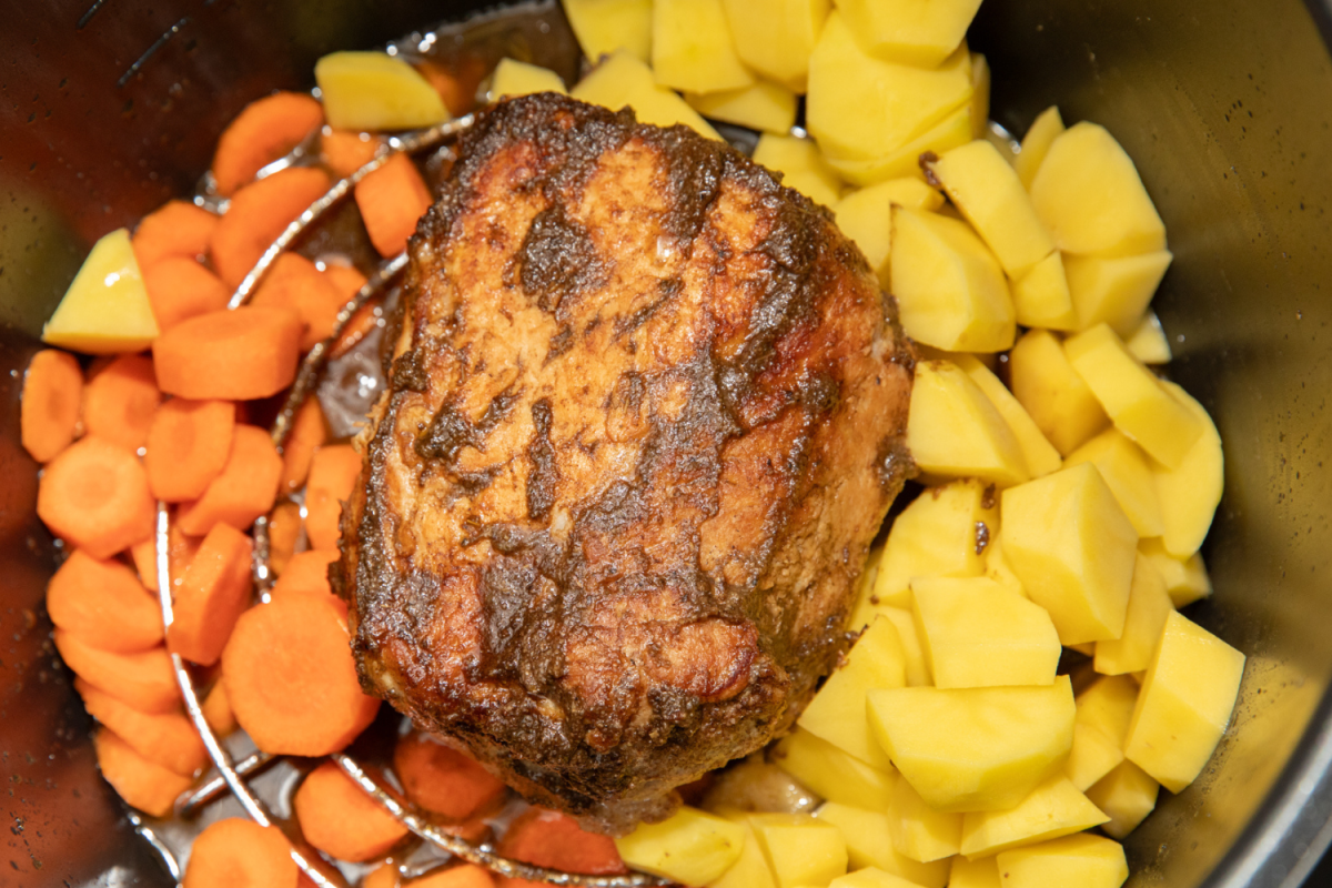 Juicy Instant Pot Pork Ribeye Roast